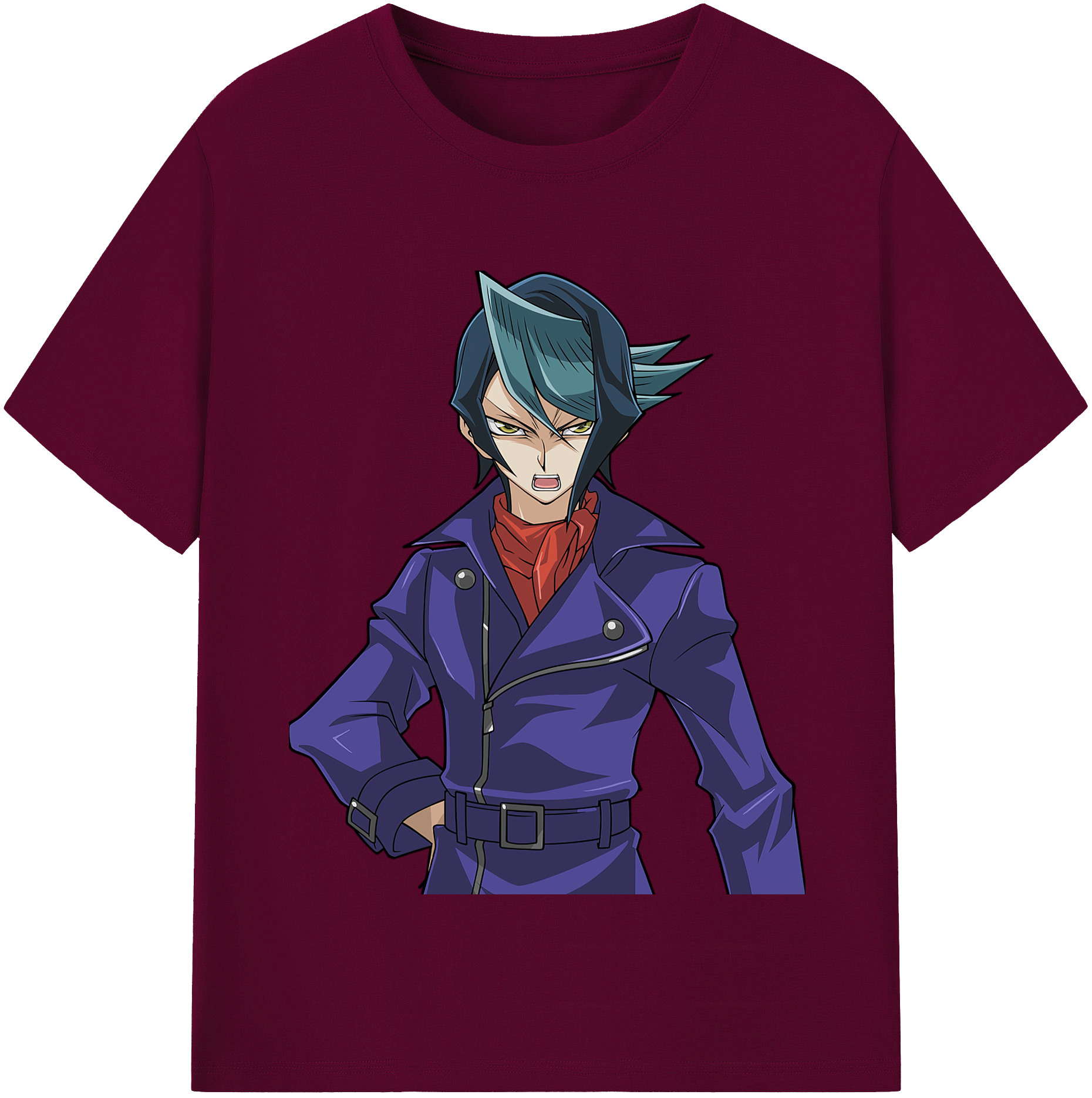 （画像用） 遊☆戯☆王 Yu-Gi-Oh! レディースカジュアルプリントTシャツ（綿100％）